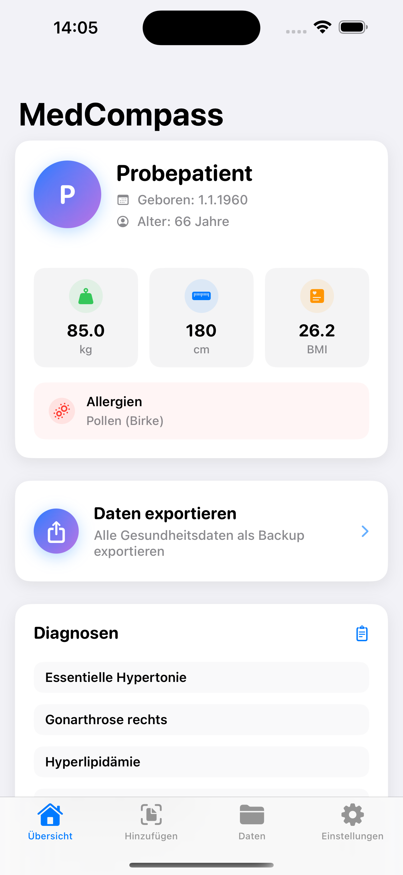 MedCompass Dashboard